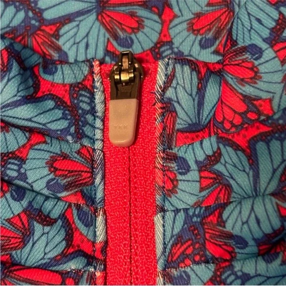 Peter Millar Sz S Butterfly Zip Up Athletic Jacket EUC - Picture 6 of 9